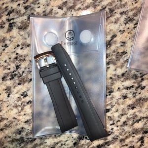 Everest Rubber Watch Band for Tudor Watch